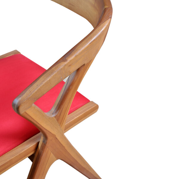 Forte Teak Wood Dining Chair