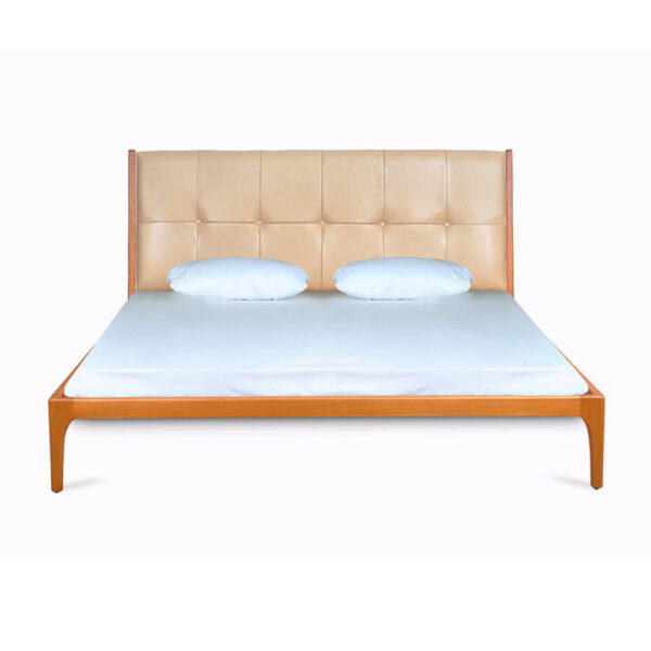 Portofino Teak Wood Double Bed