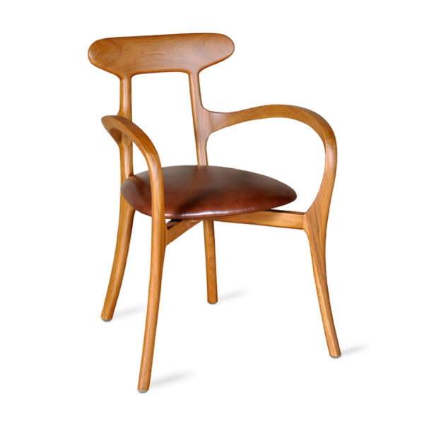 Positano Teak Wood Arm Chair