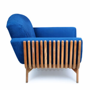 Replica Teak Wood 1 Seater Sofa
