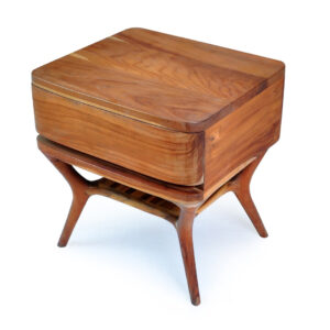 san Remo Teak Wood Bed Side Table