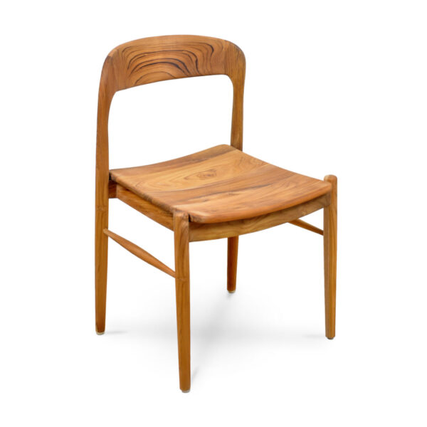 Sofia Teak Wood Side Chair