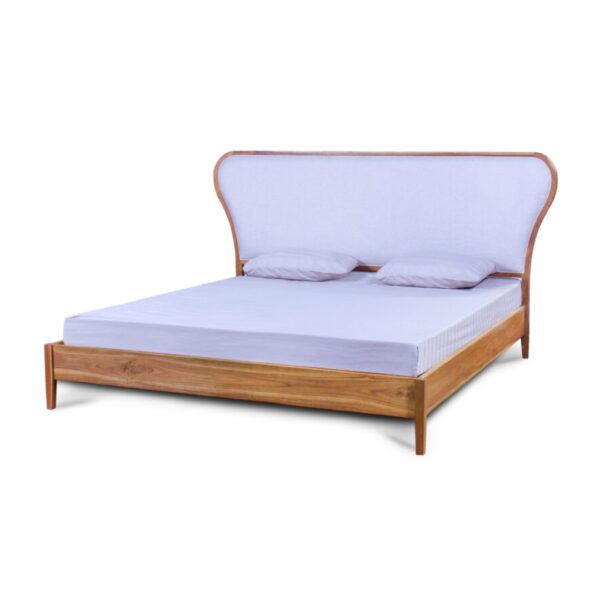 Soprano Teak Wood Double Bed